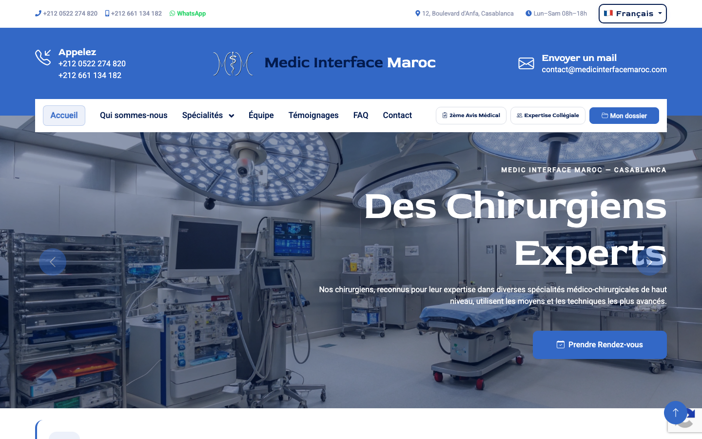 Medic Interface Maroc